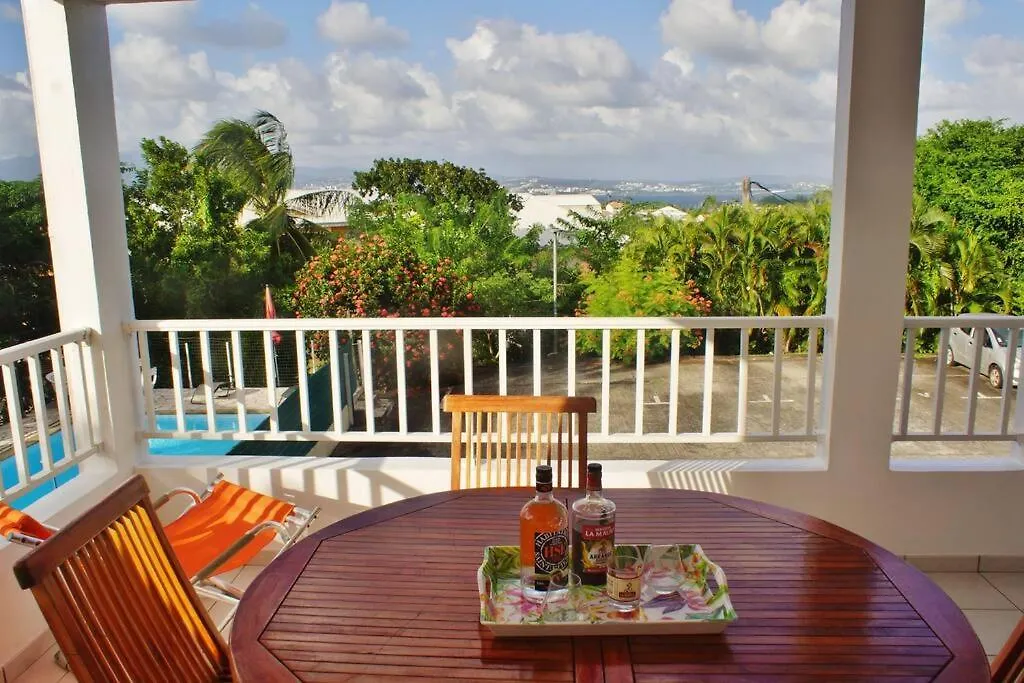 Apartment Tres Bel Appartement T3 Avec Piscine Et Vue Mer Les Trois-Ilets Martinique