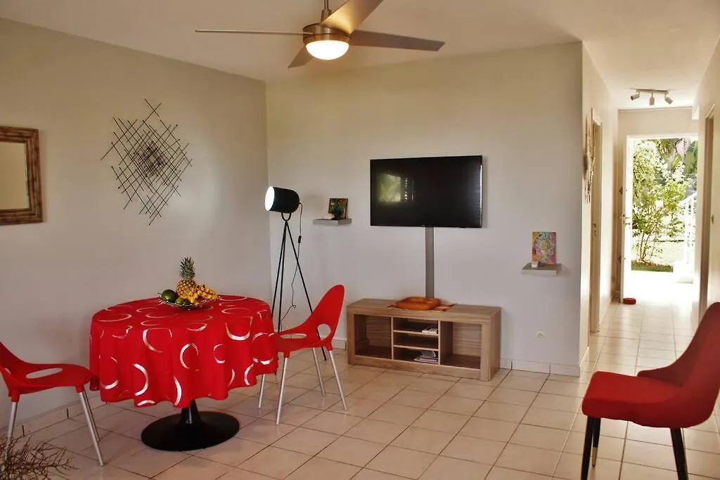 Tres Bel Appartement T3 Avec Piscine Et Vue Mer Les Trois-Ilets 0*,